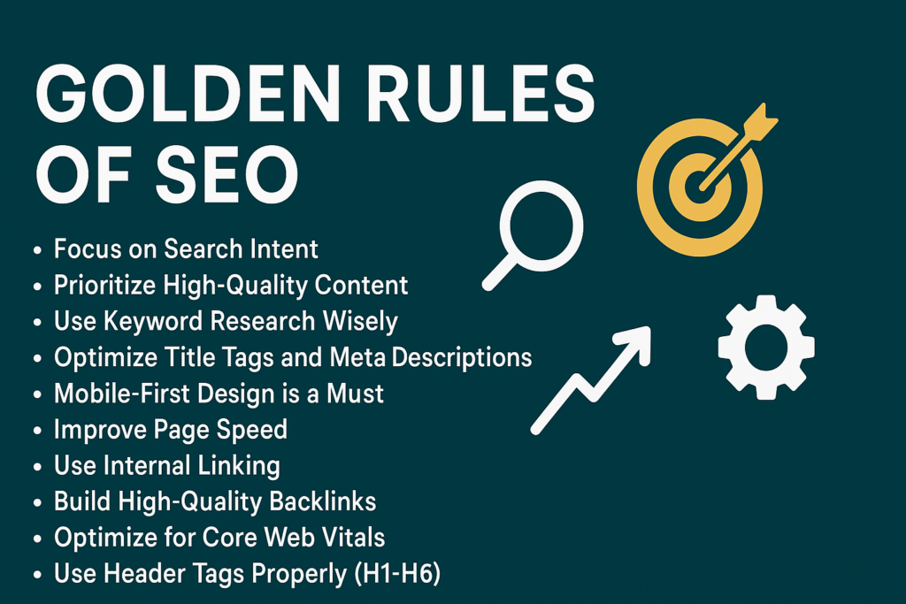 Golden Rules of SEO