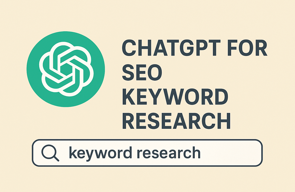 ChatGPT for SEO Keyword Research